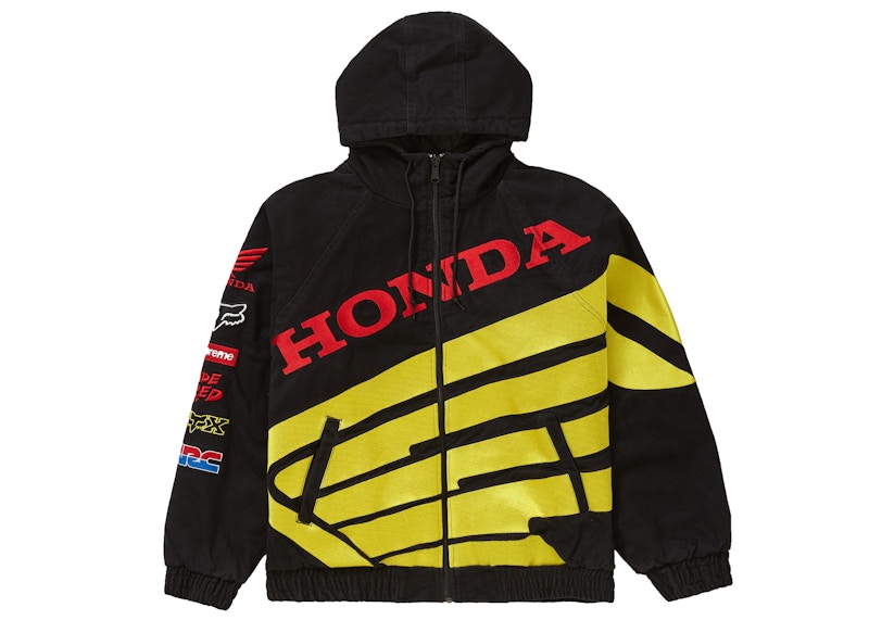 Supreme x Honda x Fox Racing Puffy Zip Up Jacket