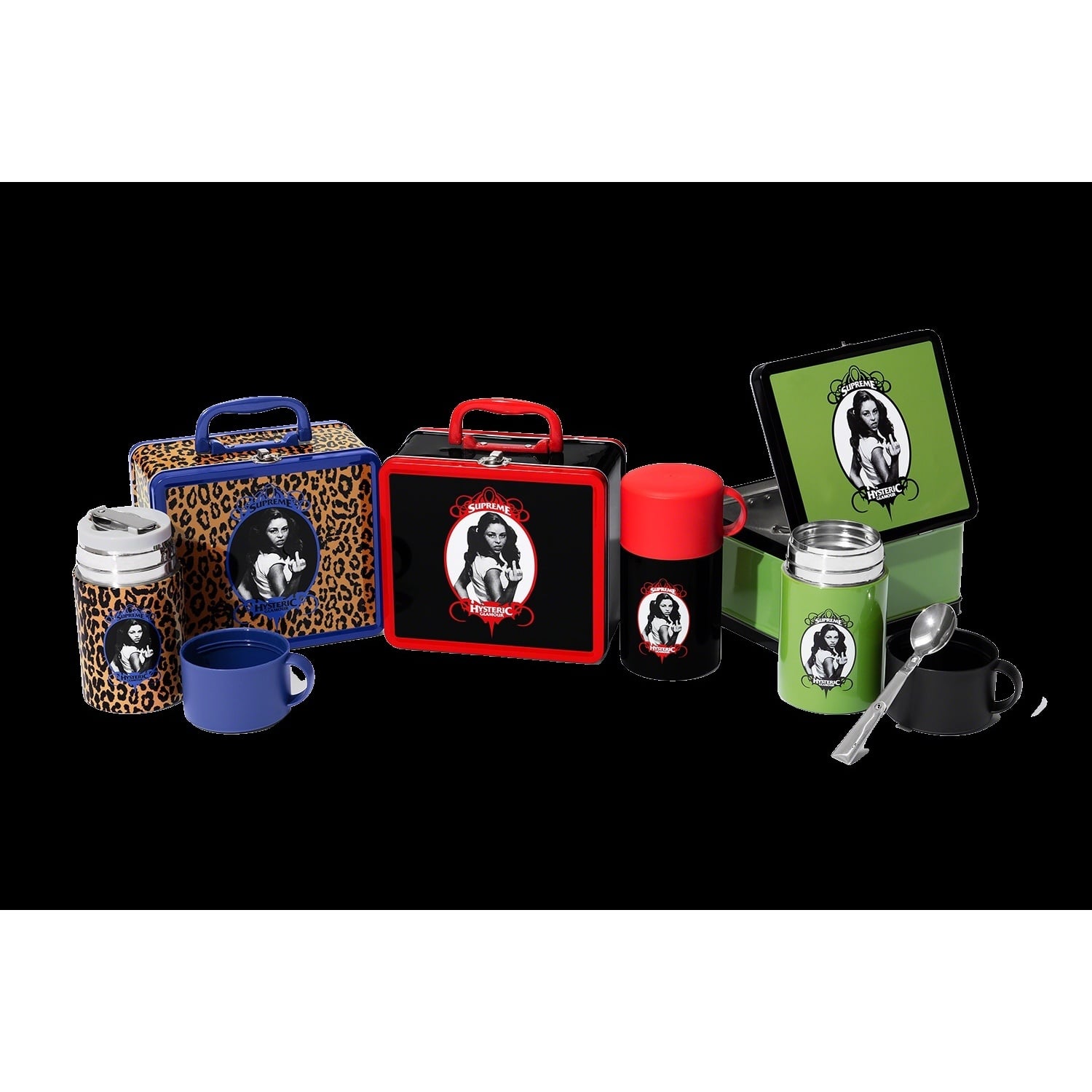Supreme x Hysteric Glamour Lunchbox Set