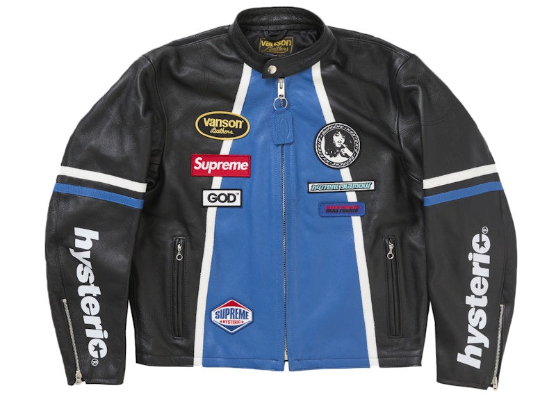 Supreme x Hysteric Glamour x Vanson Leathers Jacket