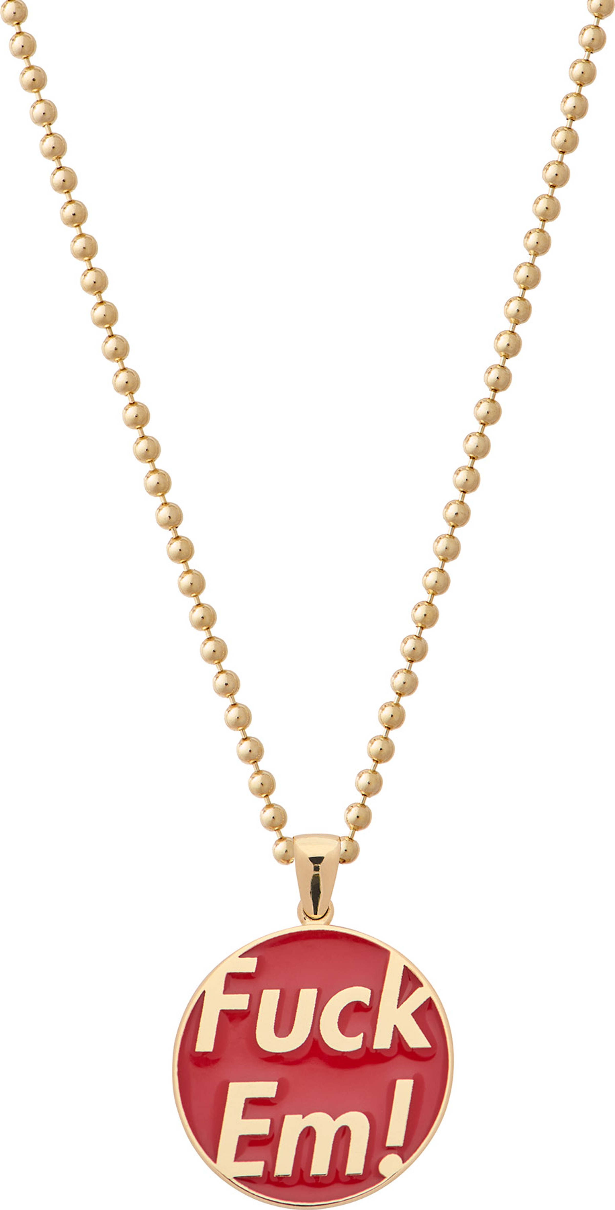 Supreme x Jacob & Co. Fuck Em Pendant