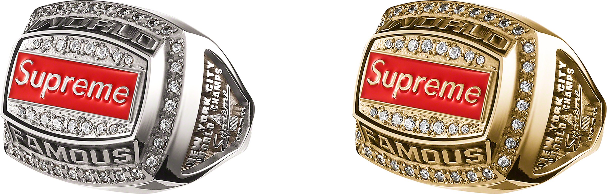 Supreme x Jostens World Famous Champion Ring