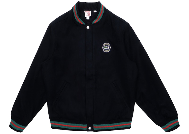Supreme x LACOSTE Wool Varsity Jacket