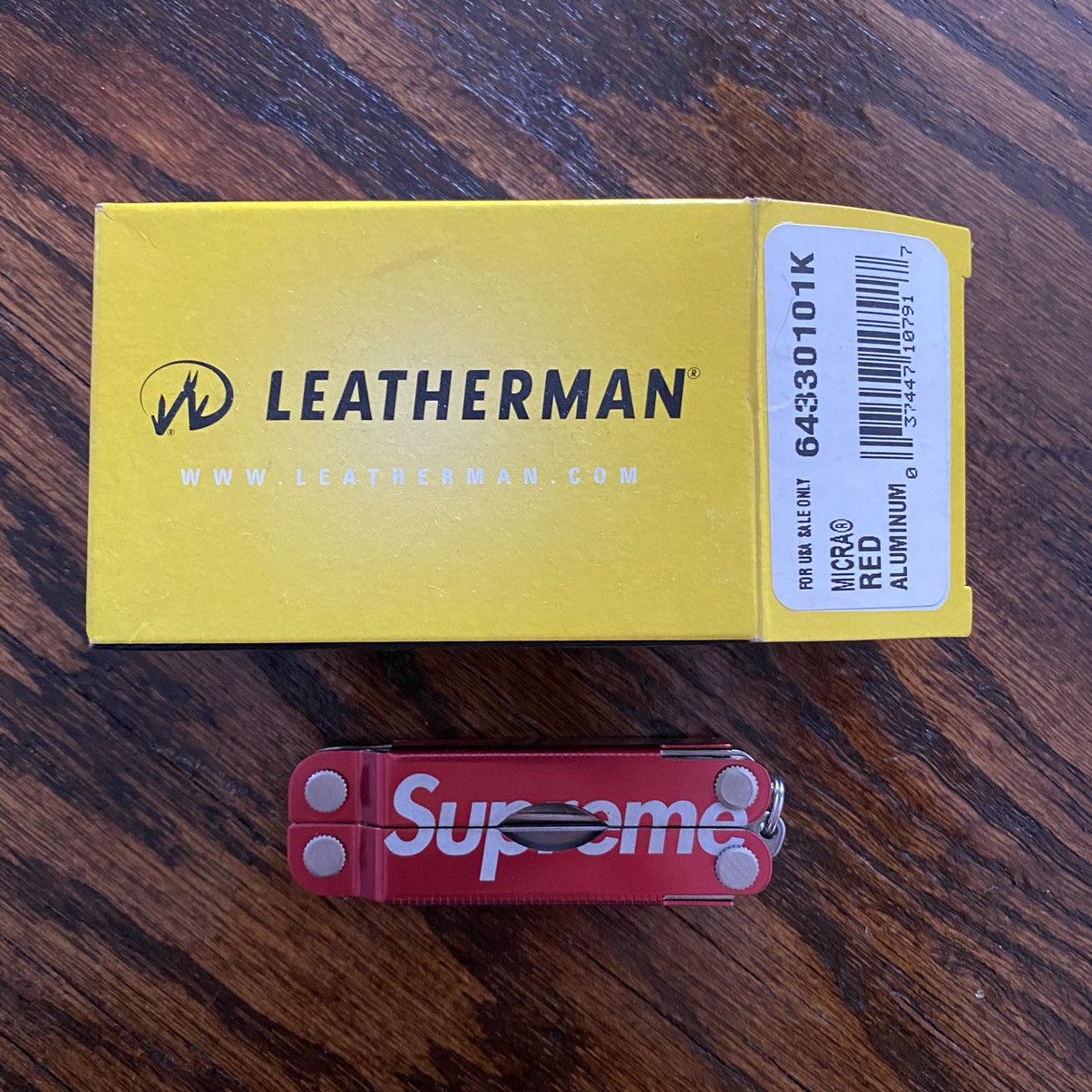 Supreme x Leatherman Micra