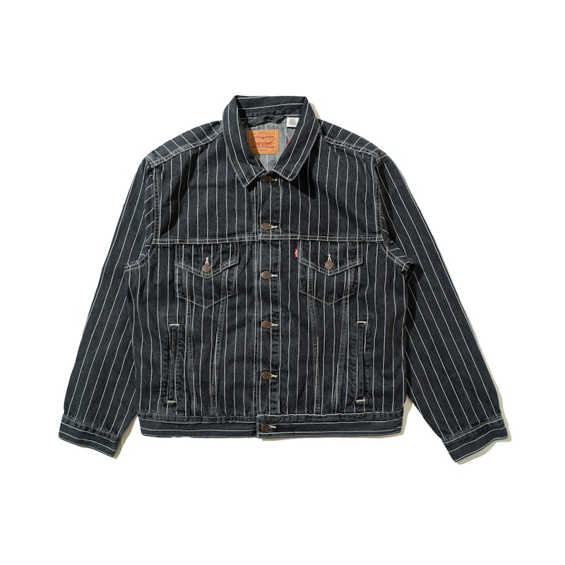 Supreme x Levi's Pinstripe Trucker Jacket