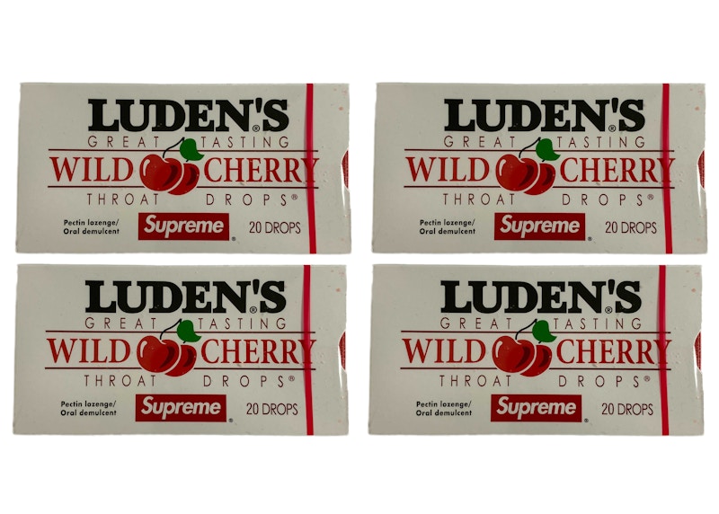 Supreme x Luden's Wild Cherry Throat Drops (30 Count)