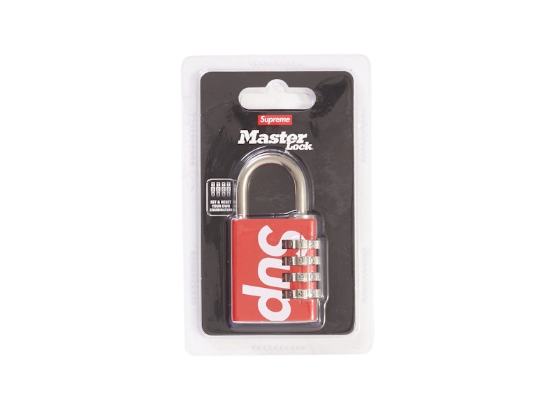 Supreme x Master Lock 1500D Combination Dial Padlock