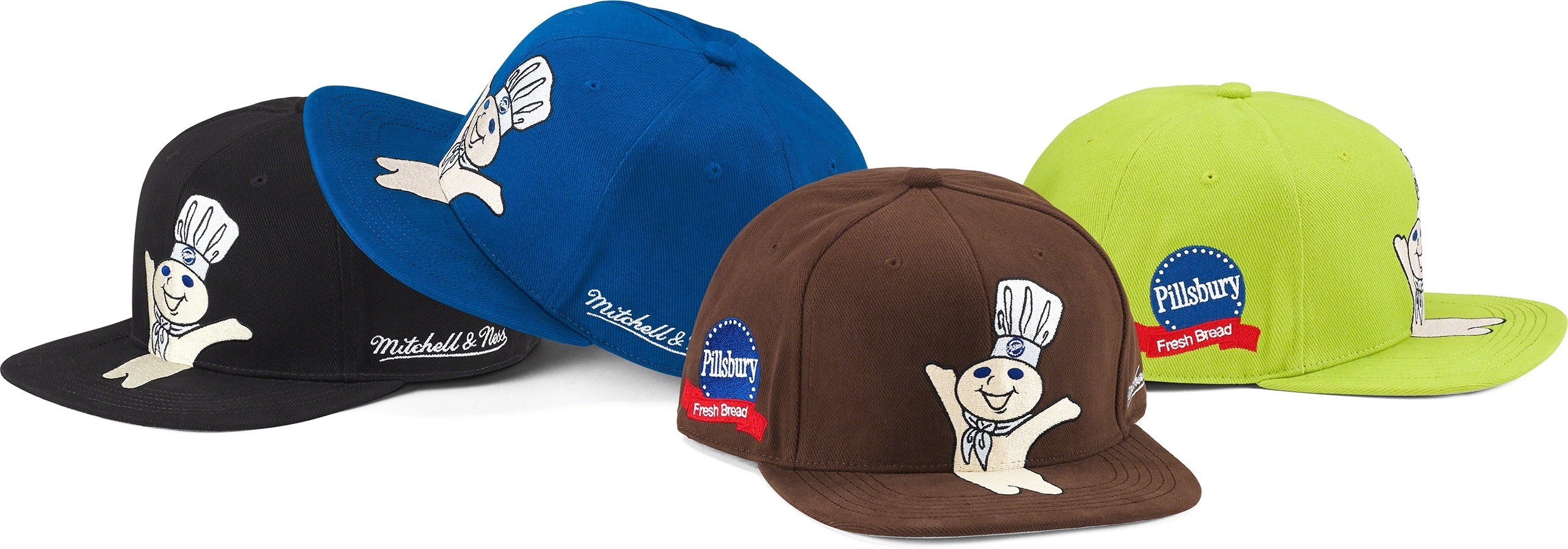 Supreme x Mitchell & Ness Doughboy Fitted 6-Panel