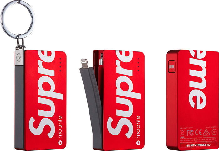 Supreme x mophie Power Reserve