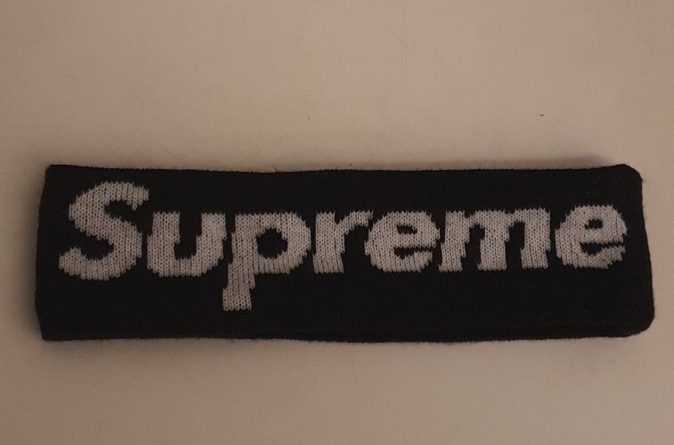 Supreme x New Era Fleece Lined Headband