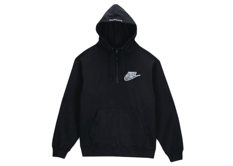 Supreme x Nike Half Zip Hooded Sweatshirt