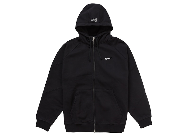 Supreme x Nike Zip Up Hooded Sweatshirt