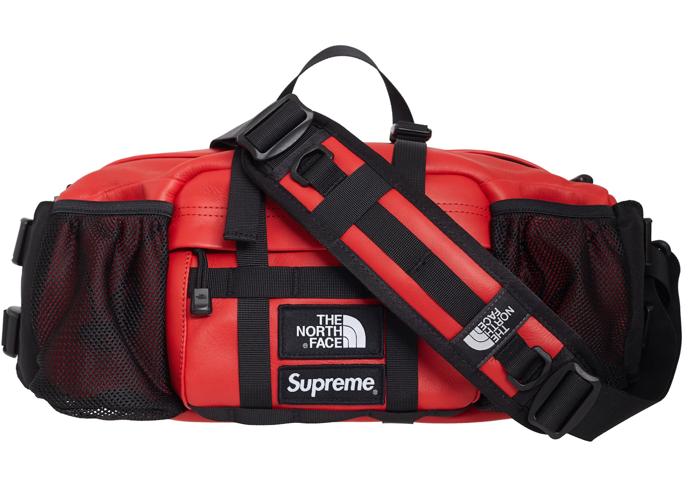 Supreme x The North Face Leather Mountain Waist Bag