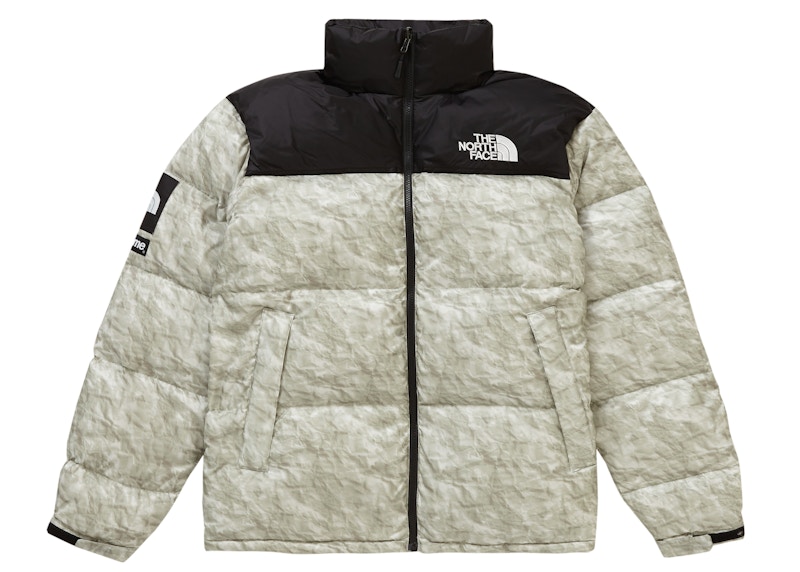 Supreme x The North Face Paper Print Nuptse Jacket