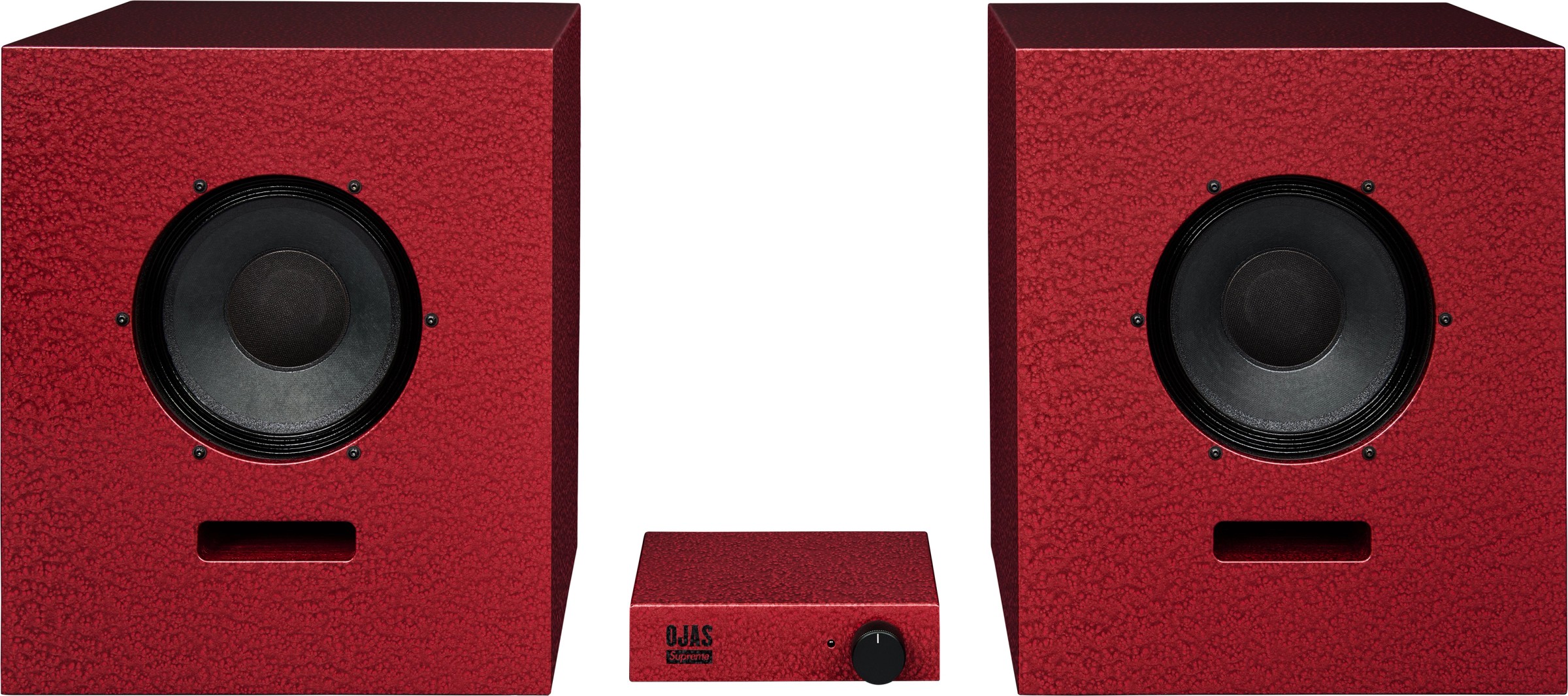 Supreme x Ojas Artbook Shelf Speakers + Amp
