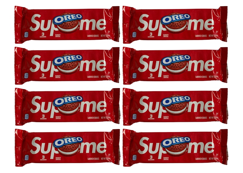 Supreme x OREO Double Stuf Chocolate Sandwich Cookies