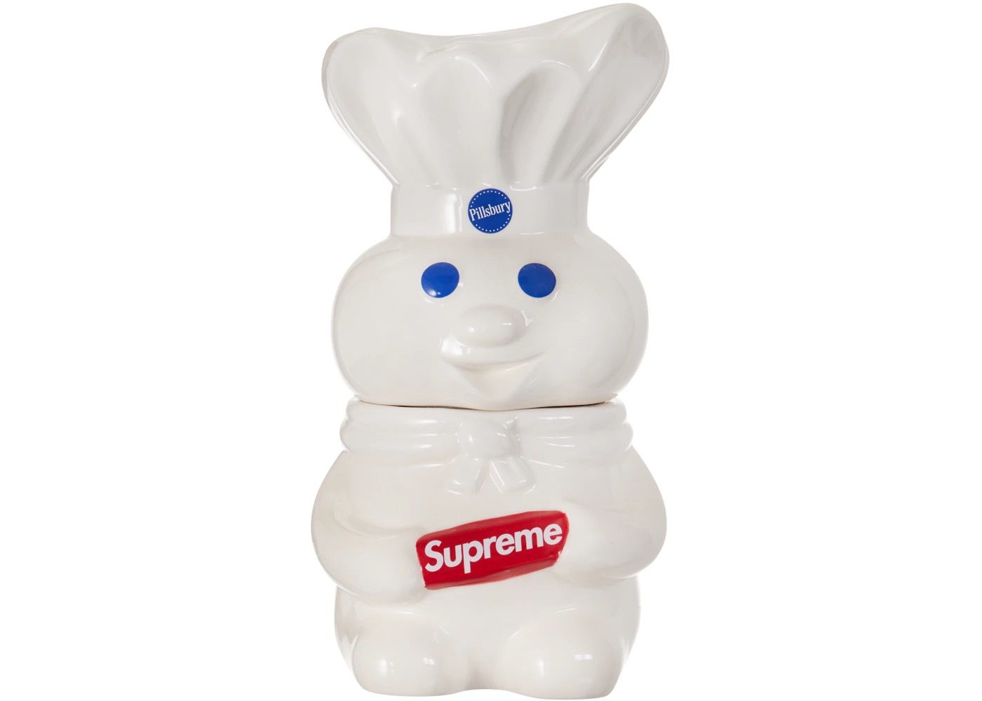 Supreme x Pillsbury Doughboy Cookie Jar