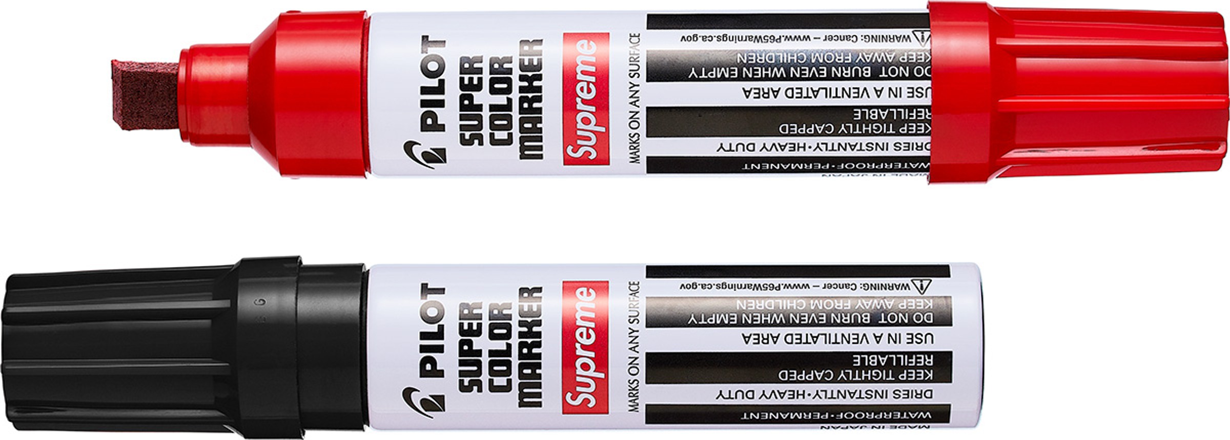 Supreme x Pilot Super Color Marker