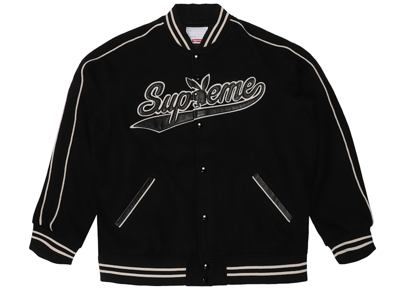 Supreme x Playboy Wool Varsity Jacket