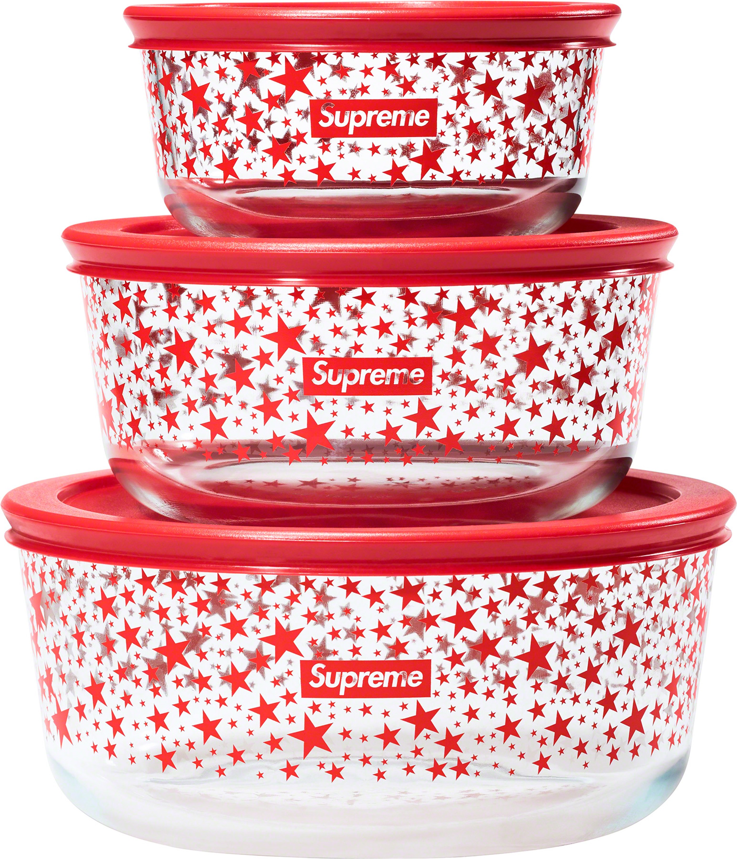 Supreme x Pyrex Bowls (Set of 3)