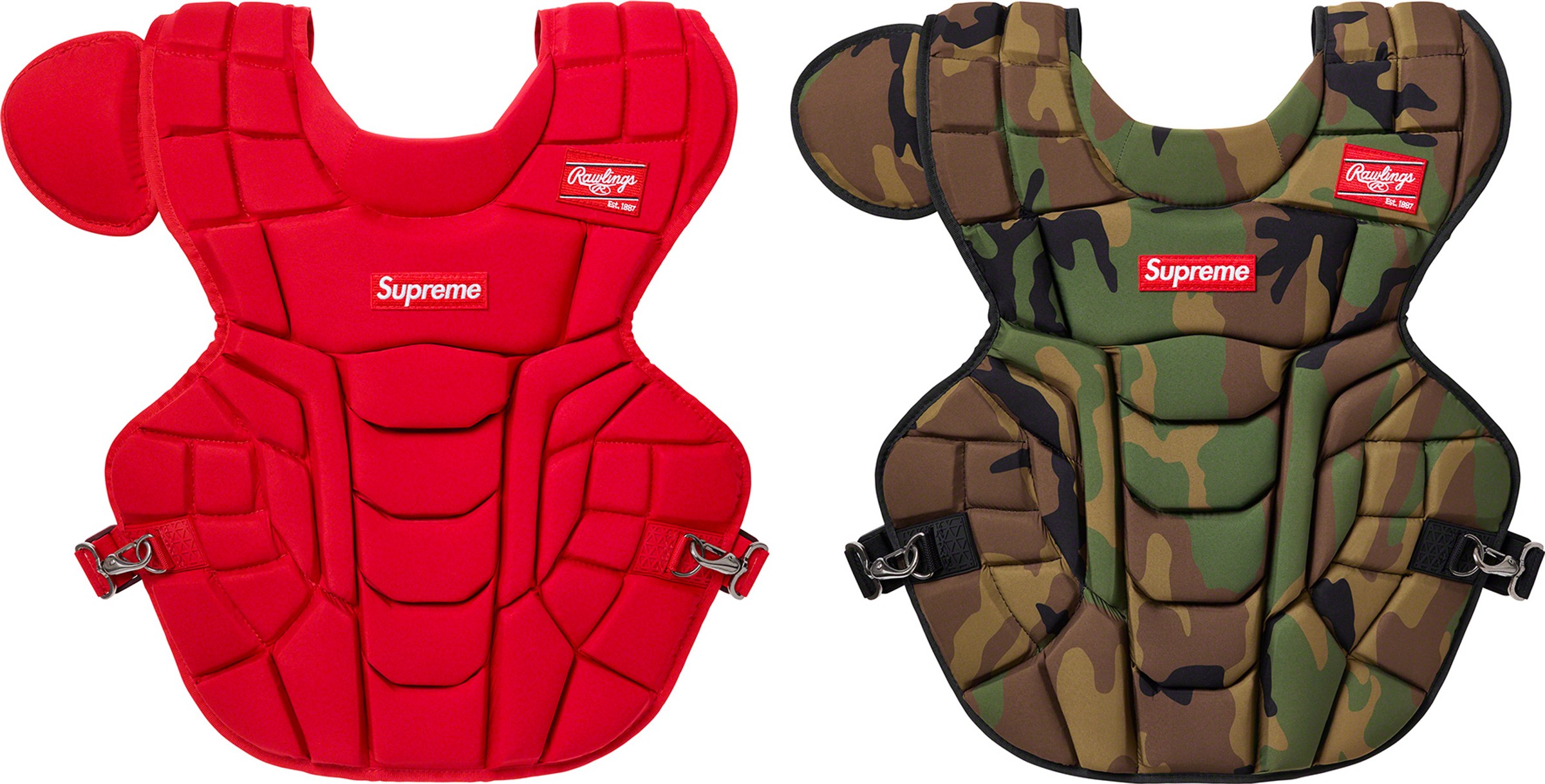 Supreme x Rawlings Catcher's Chest Protector