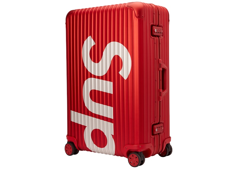 Supreme x RIMOWA Original Trunk Plus (formerly Topas Multiwheel 82L)