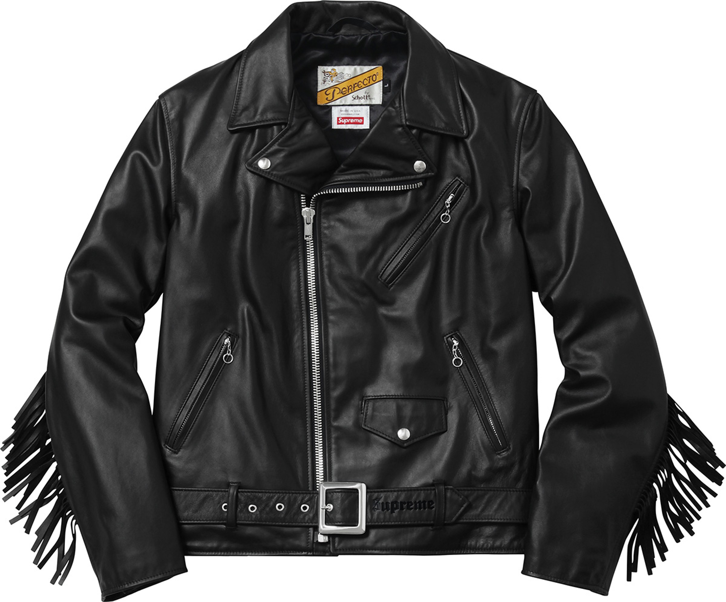 Supreme x Schott NYC Chief Tassel Perfecto