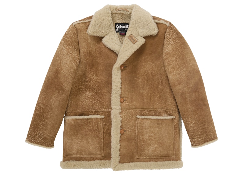 Supreme x Schott NYC Shearling Coat