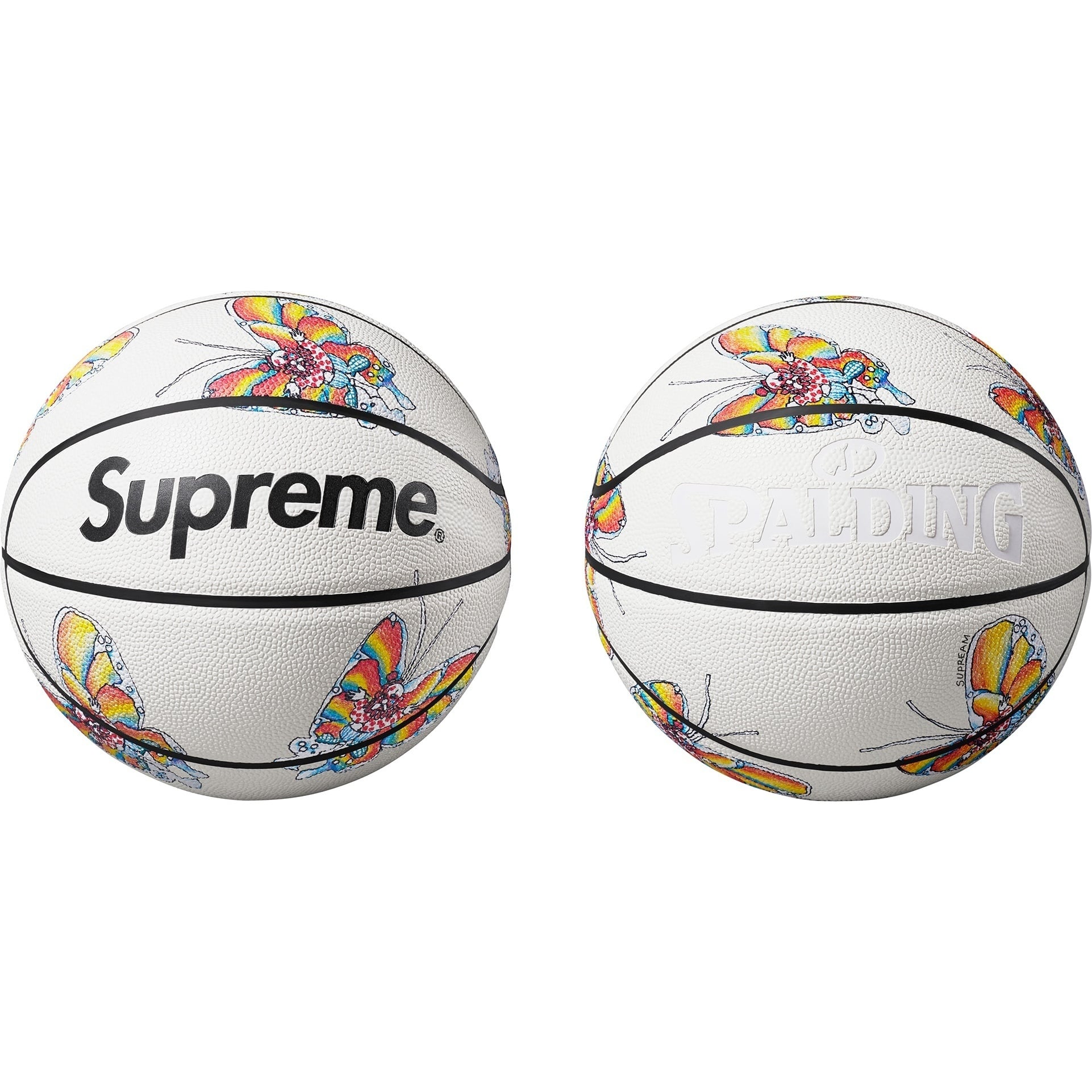 Supreme x Spalding Gonz Butterfly Basketball
