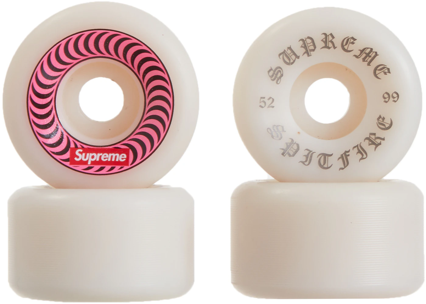Supreme x Spitfire OG Classic Wheels Set of 4