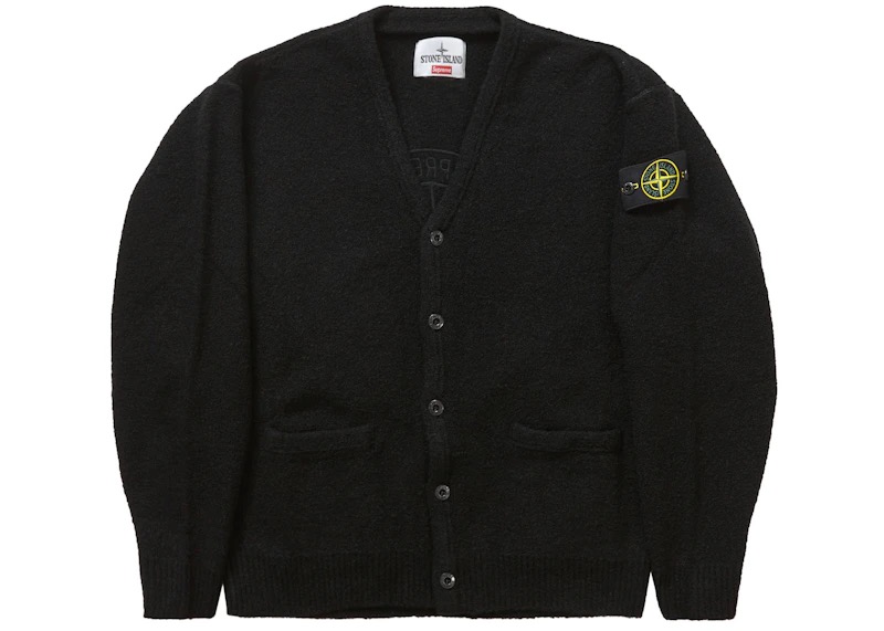 Supreme x Stone Island Bouclé Cardigan