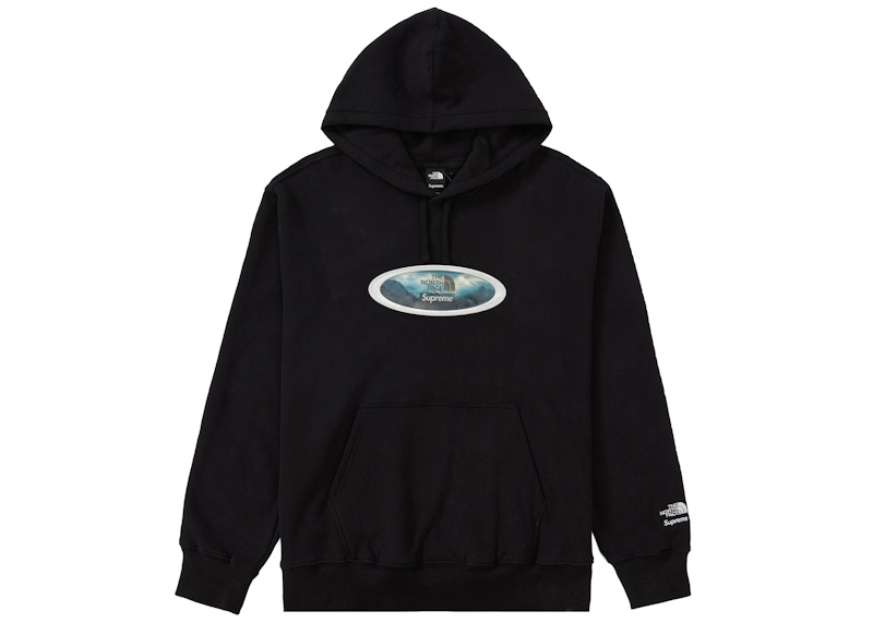 Supreme x The North Face Lenticular Mountains Hooded Sweatshirt
