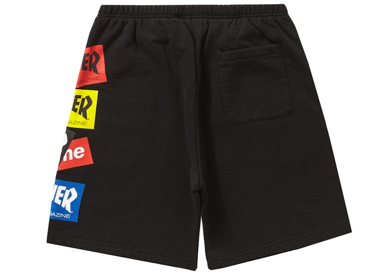 Supreme x Thrasher Multi Logo Sweatshort