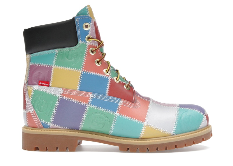 Supreme x Timberland Patchwork 6" Premium Waterproof Boot
