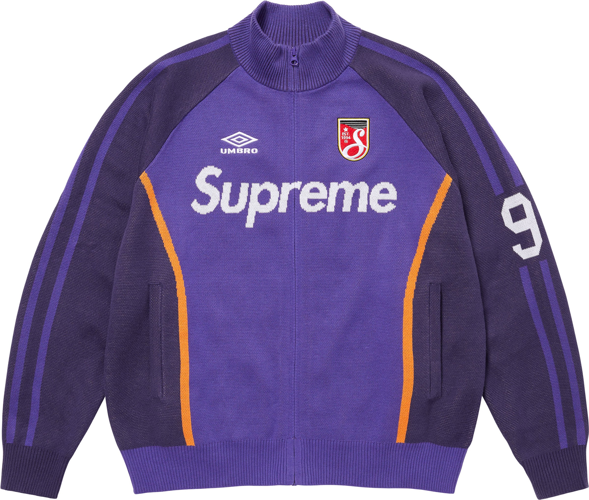 Supreme x Umbro Zip Up Sweater