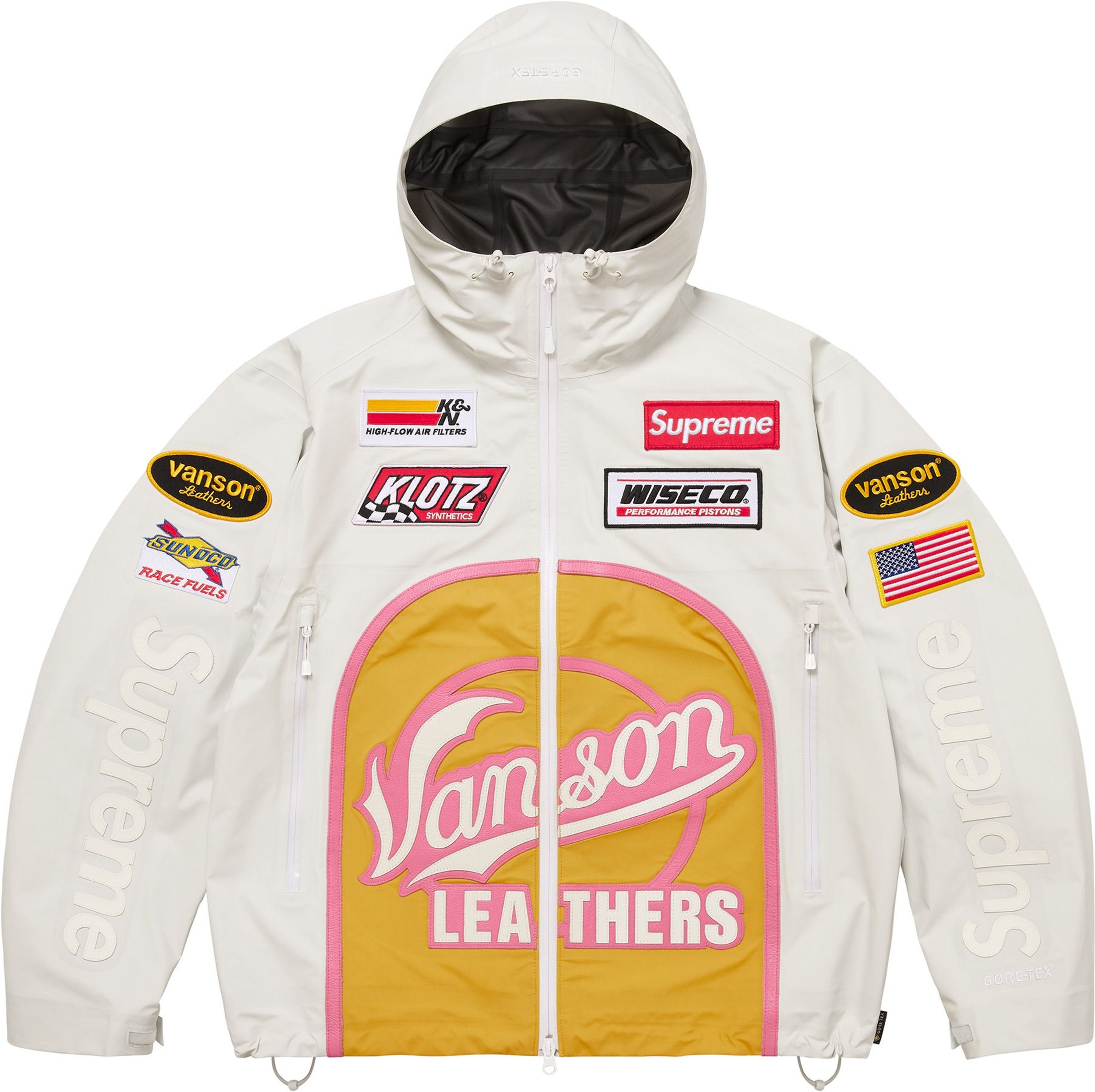 Supreme x Vanson Leathers x GORE-TEX Shell Jacket