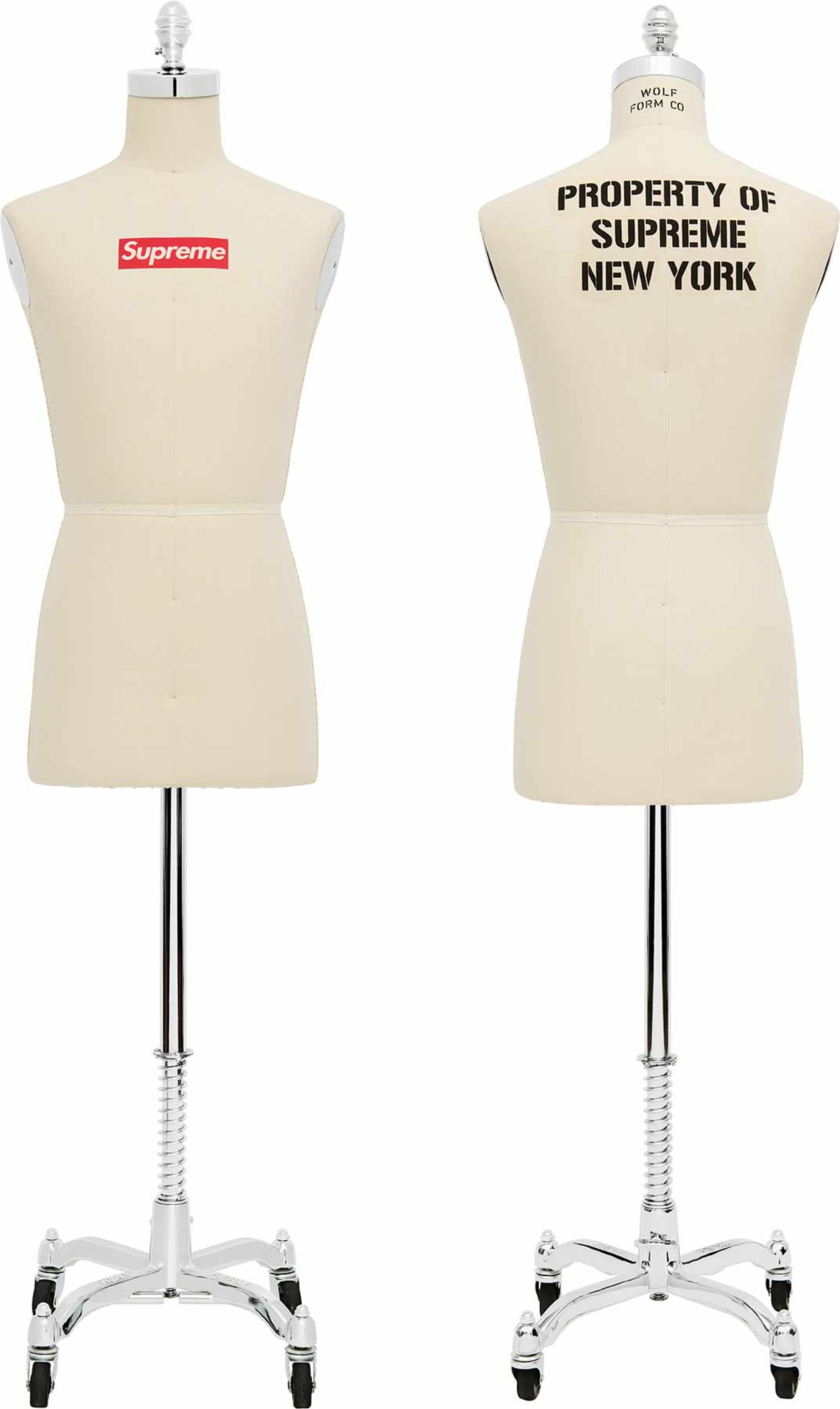 Supreme x Wolf Form Dress Form