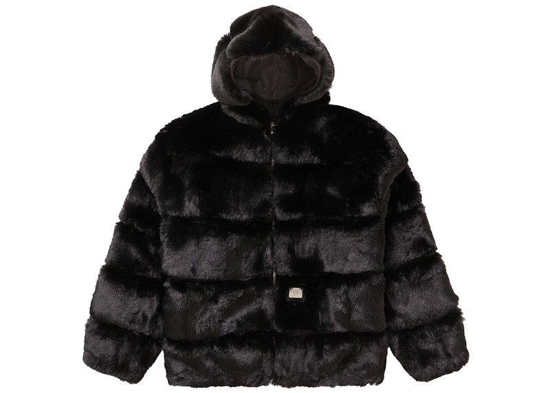 Supreme x WTAPS Faux Fur Hooded Jacket