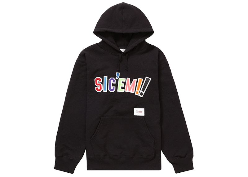 Supreme x WTAPS Sic'em! Hooded Sweatshirt