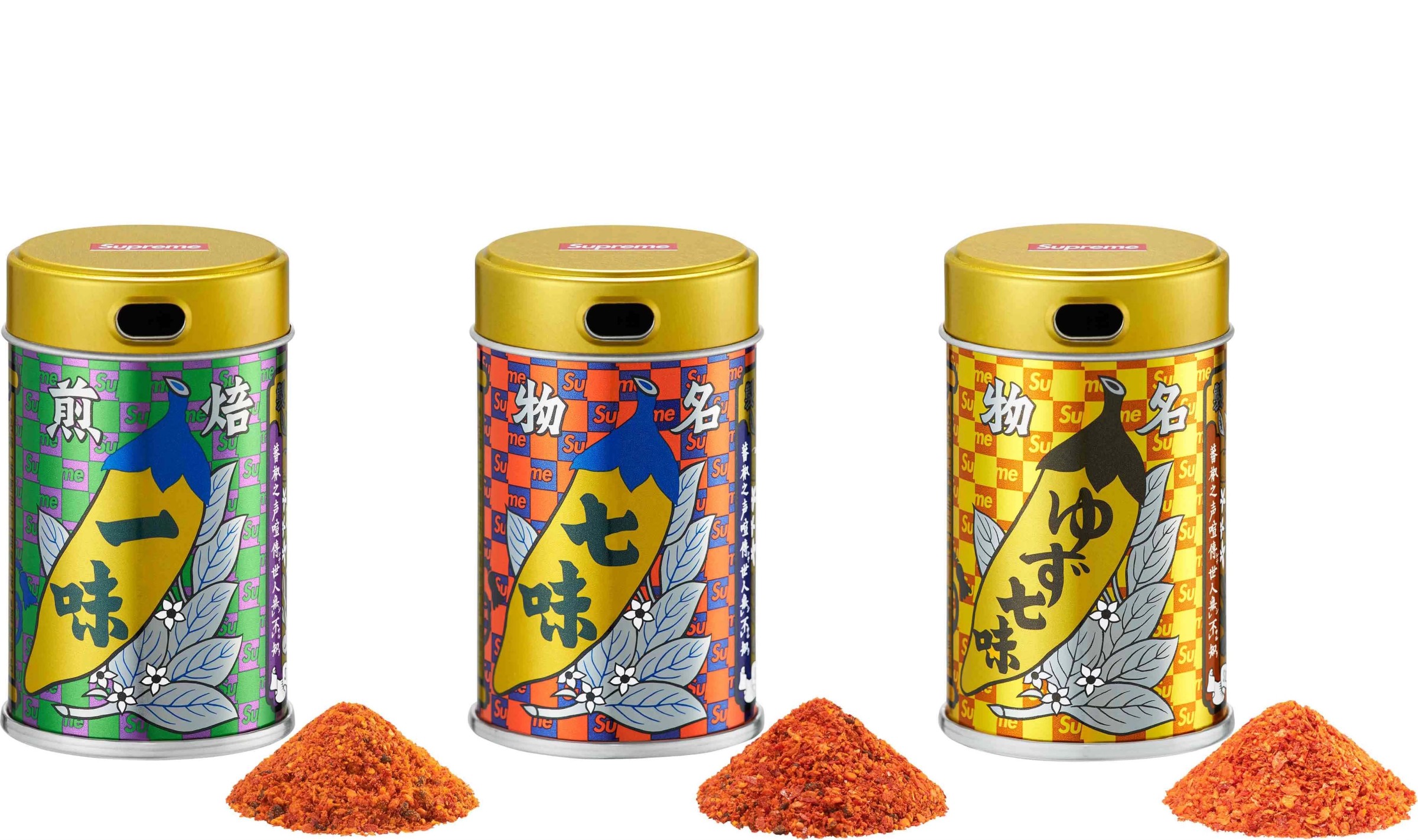Supreme x Yawataya Isogoro Spices (Set of 3)