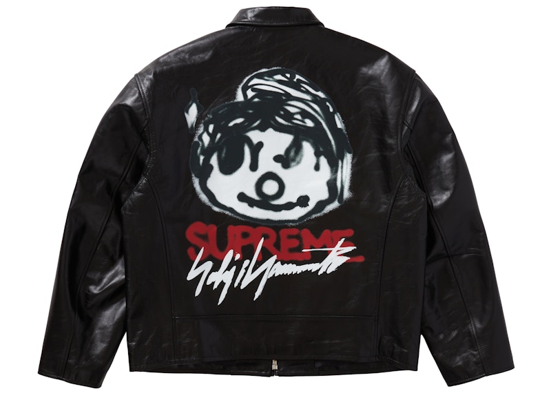 Supreme x Yohji Yamamoto Leather Work Jacket