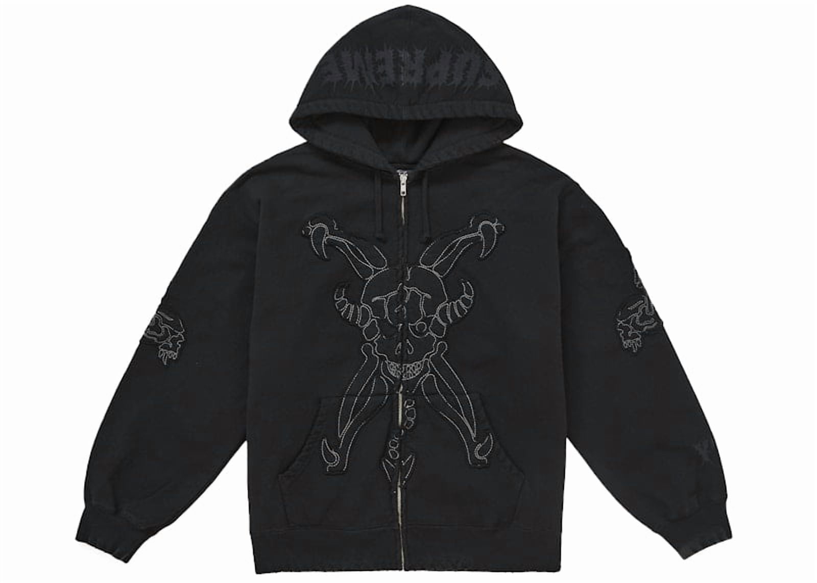 Supreme x Y's by Yohji Yamamoto Zip Up Hooded Sweatshirt