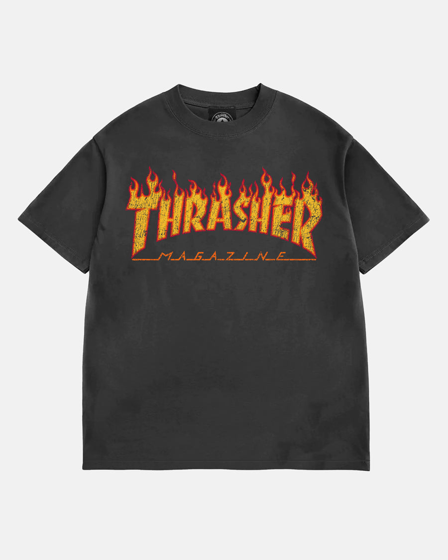 Thrasher Flame Logo T-Shirt by Thrasher