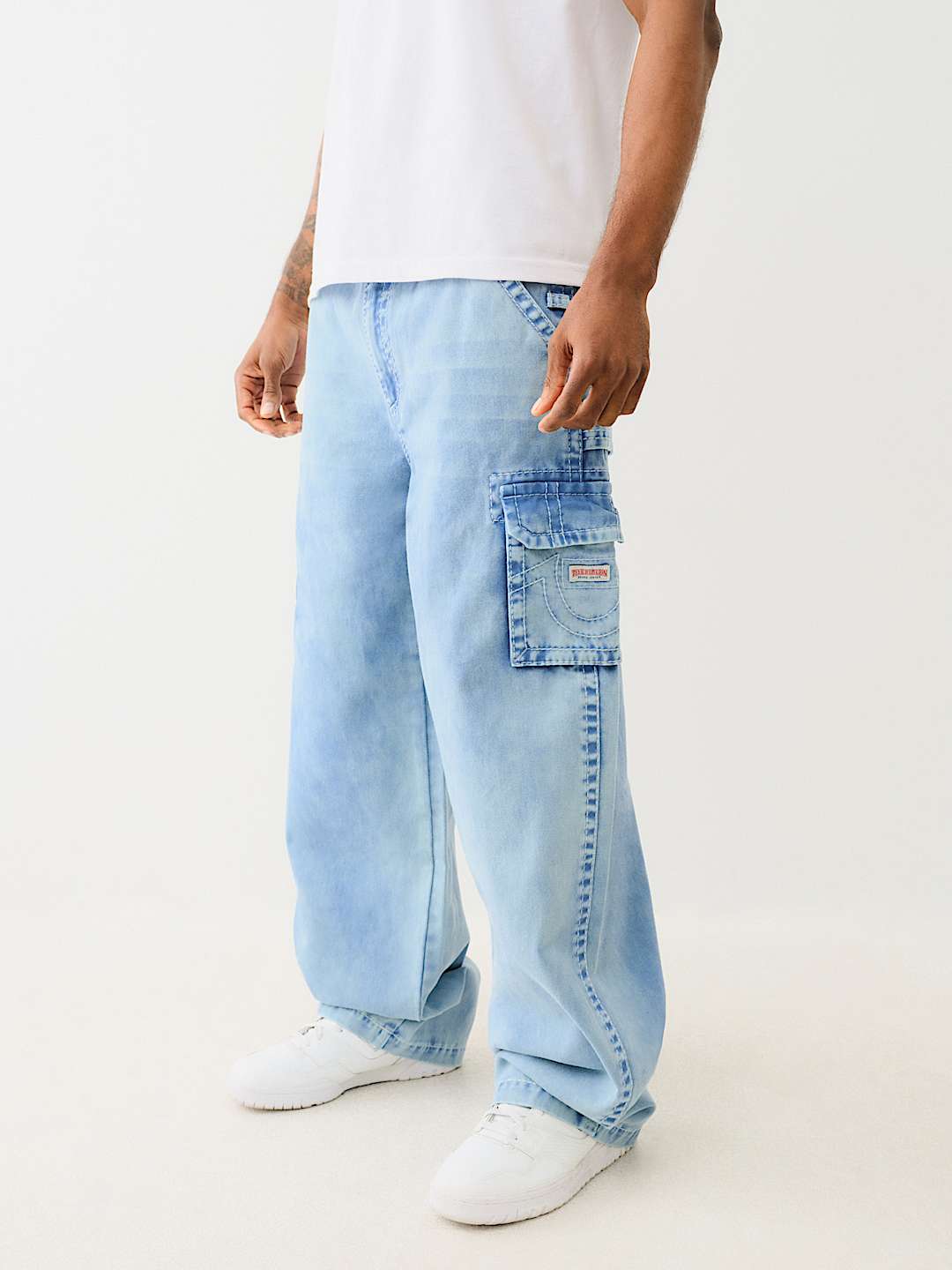 Denim Big T Utility Cargo Pant by True Religion