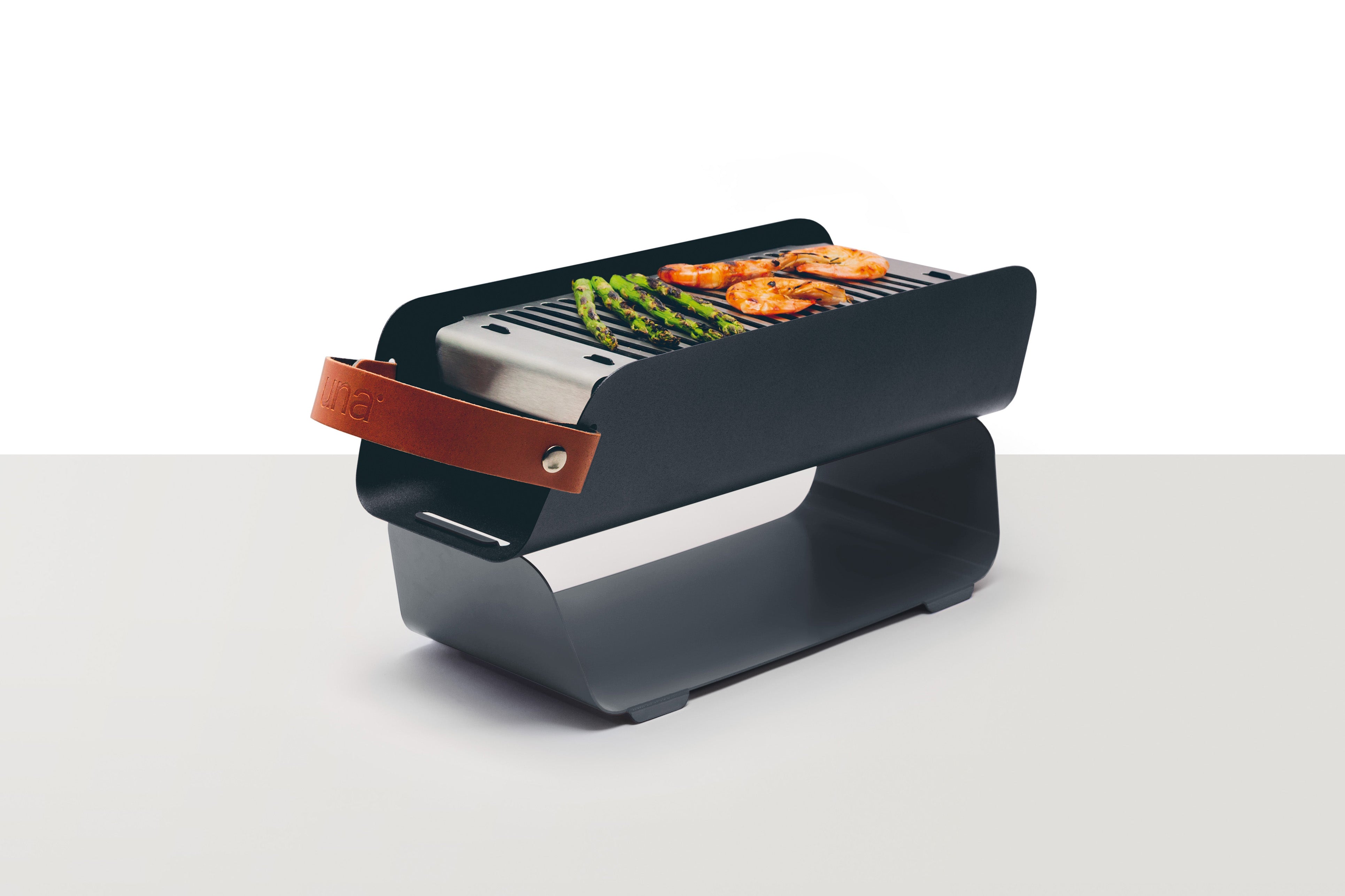 Portable Table-top Charcoal Grill by UNA Grill
