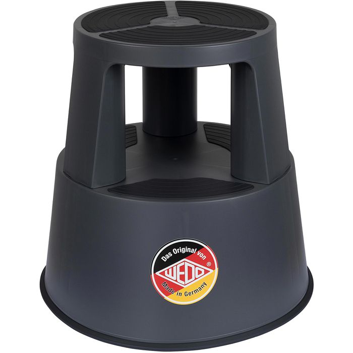 Step Plastic Wheeled Stool by Wedo