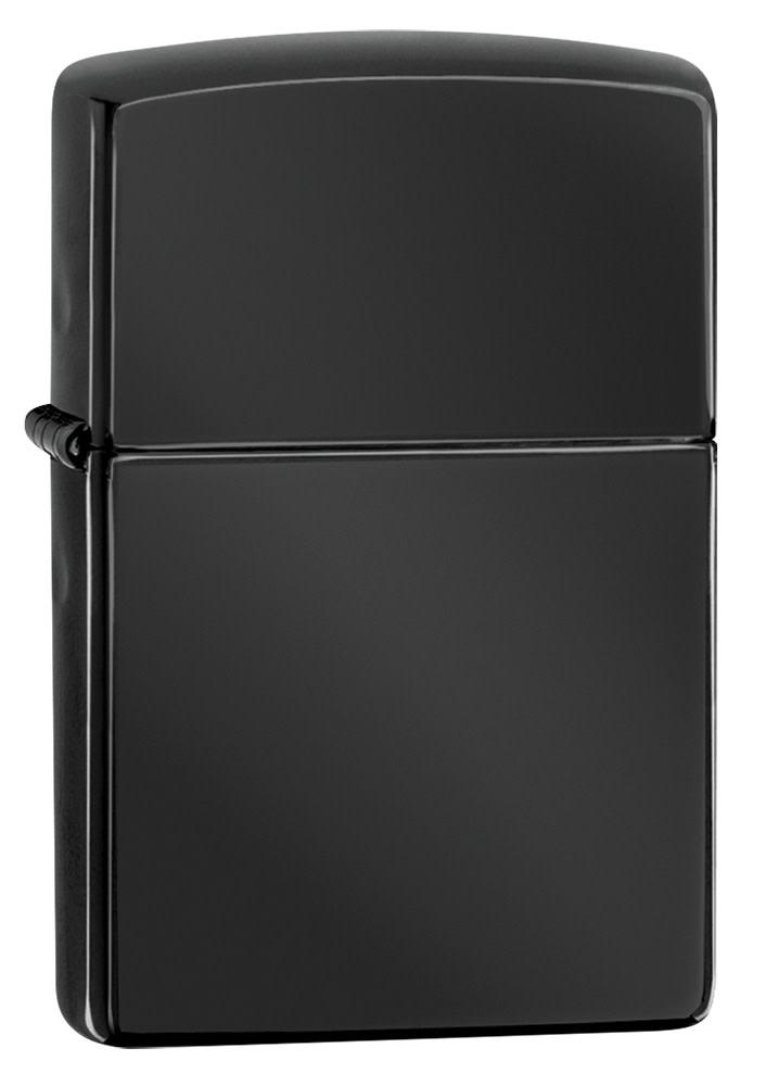 Classic High Polish Black Lighter (24756) by Zippo